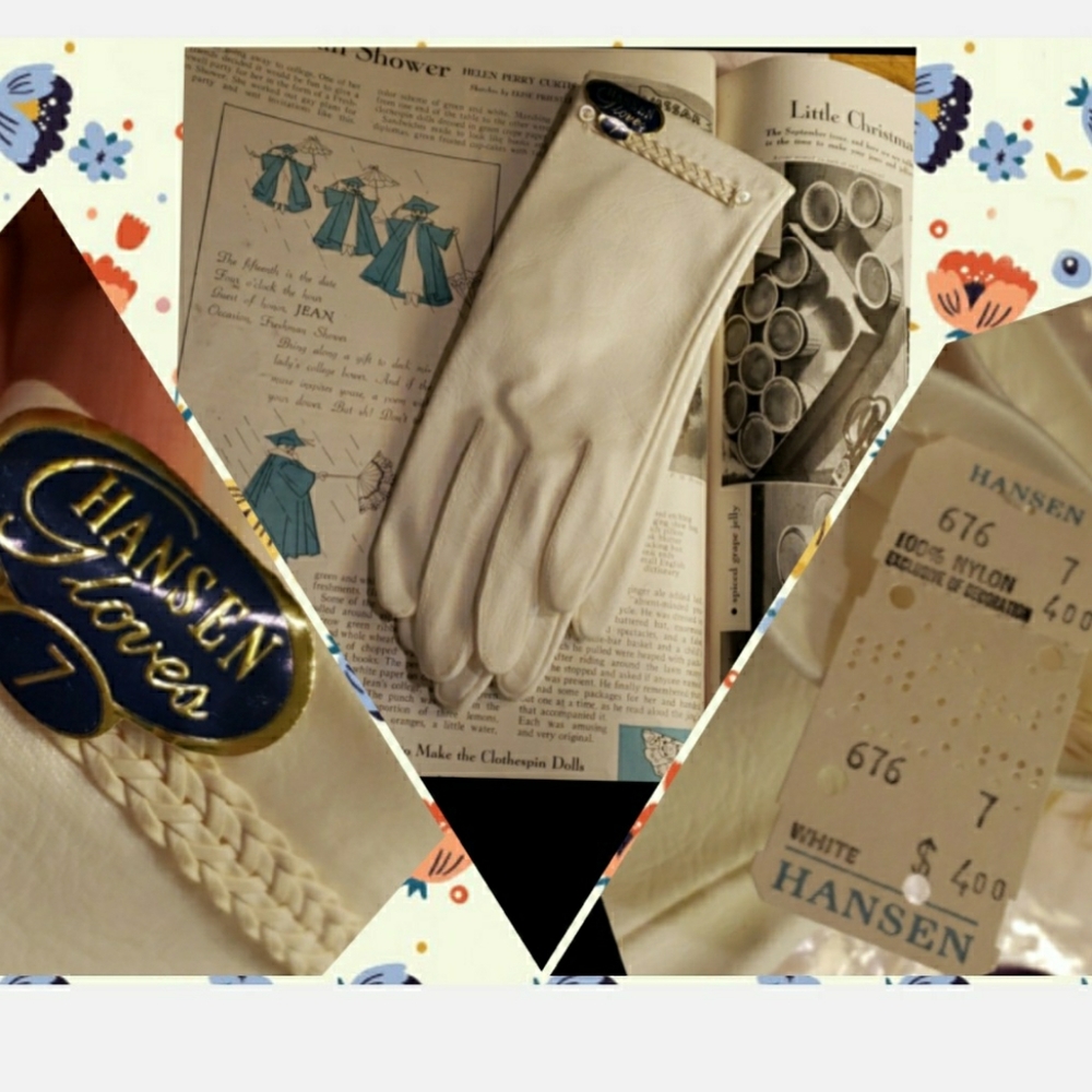 Rare NWT Vintage Hansen gloves size 7